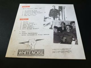 Skullhead ‎– White Warrior - LP ' - UNPLAYED - coloured vinyl - rock o rama - oi 2