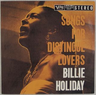 Billie Holiday: Songs For Distingue Lovers Verve Classic Records Audiophile Lp