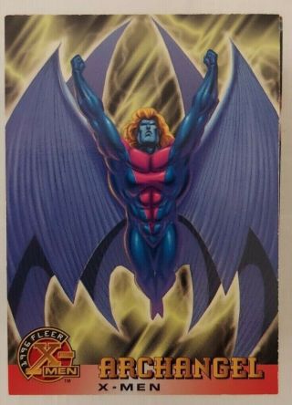 1996 Fleer Marvel X - Men Trading Card Set 100 Cards Complete Base Set Nm