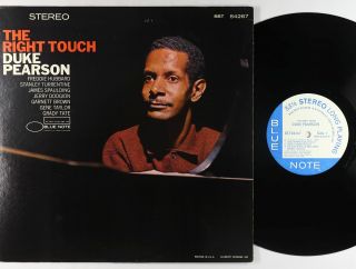 Duke Pearson - The Right Touch Lp - Blue Note - Bst 84267 Rvg