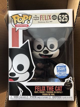 Funko Pop Animation Felix The Cat With Bag Funko Shop Exclusive 525