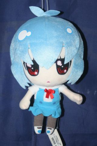 Evangelion Rei Ayanami School Uniform Puchi Eva Dx Plush Doll