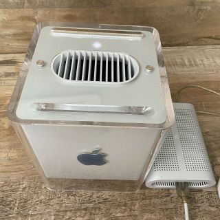 Vintage Apple Power Mac G4 Cube; M7642ll/a & Power Supply - - Powers On