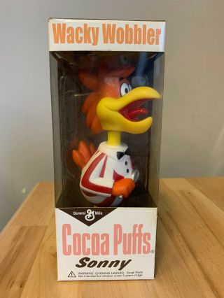 Funko Wacky Wobbler General Mills Cocoa Puffs Sonny Bobble Head Mib