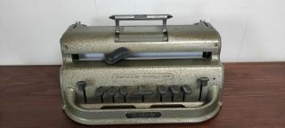 Perkins Brailler David Abraham Howe School For The Blind Vintage Typewriter