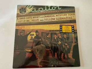 The Beatles 1982 Reel Music Gold Vinyl Numbered Promo Lp,  608,