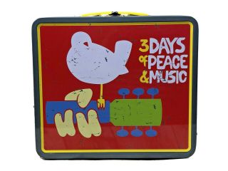 Woodstock 50th Anniversary 3 Days Of Peace & Music Tin Lunch Box - 2019