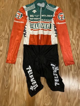 1980s 7 - Eleven Giro Tour Skinsuit Vintage Descente Esw 7 Eleven Cycling Team