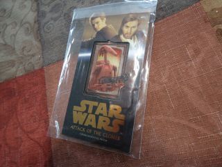 Awesome Topps Star Wars Attack Of The Clones Commemorative Patch Mp - 1210/50 Rare