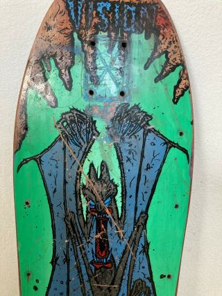 Vintage Vision Marty Jimenez Jinx Skateboard Deck 80 ' s NOT reissue 3
