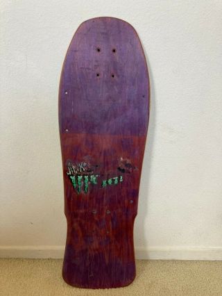 Vintage Vision Marty Jimenez Jinx Skateboard Deck 80 ' s NOT reissue 5