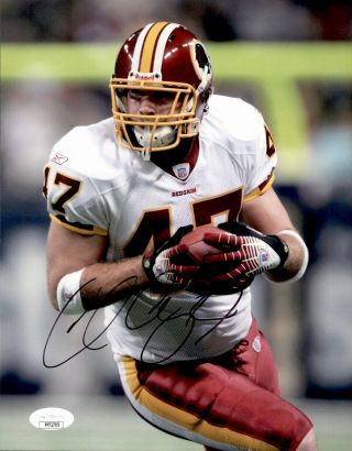 Chris Cooley Washington Redskins Signed/autographed 8x10 Photo Jsa 161005