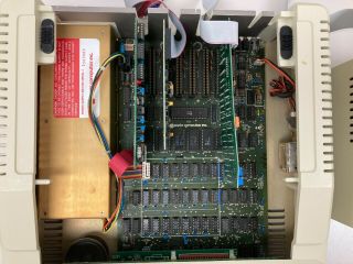 Vintage 64k Apple II Plus Computer A2S1048 w/ Apple Disk Drive,  Memory Card 3