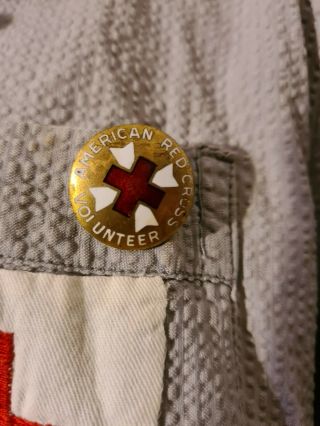 vintage WWII red cross nurse uniform l 4