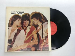 The Rolling Stones - Hot Flashes Kool Licks - 2 Lp Taiwan - Vinyl 4.  0,  Sleeve 7.  0