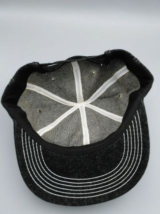 Vintage Kent Feeds Monroe Newton Black Denim Patch Hat USA K - Products Rare 5