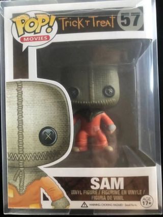 Funko Pop！trick R Treat Sam 57 Arched Retired Vinyl Doll With Protector