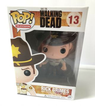 Nimb Funko Pop The Walking Dead Rick Grimes Sheriff Figure 13 Twd Andrew Lincoln