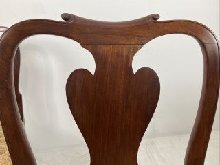 A English 18th Century Queen Anne Mahogany Side Chairs,  circa 1760’s 5