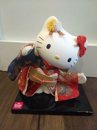 Hello Kitty Sanrio Kimono Japanese Geisha Tokyo 2012 Figure