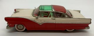 Motor City 1:43 Vintage Mc16 1955 Ford Crown Victoria Red/white Handmade In Usa