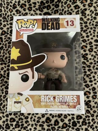 Funko Pop 13 The Walking Dead Rick Grimes Sheriff