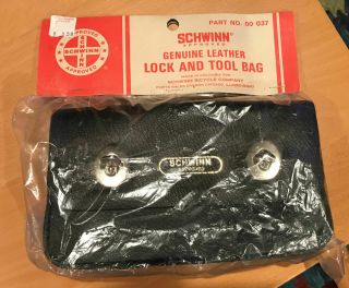 1970s Vintage Schwinn Krate Stingray Muscle Bike Sissy Bar Handlebar Tool Bag