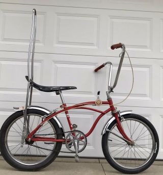 Vintage Huffy Dragster Bicycle,  Old 3 Speed Muscle Bike