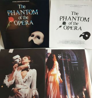 The Phantom Of The Opera (2lp) Musical Swedish Orig Cast 1990 Nm/vg,