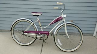 Vintage 1960 Ross Deluxe 26 " Girls Single Speed Bike Paint
