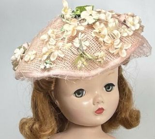 1955 Madame Alexander Vintage Cissy Hat All And Rare Cissy Accessories