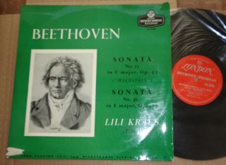 Lili Kraus Beethoven Sonatas Op.  53 & 109 - Ducretet - Thomson/london Dtl 93108