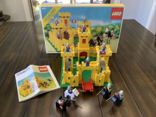 Lego Castle 6075 Rare,  W/ Box & Instructions.  Missing Mini Figs.  Good Shape