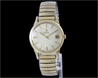 Vintage C.  1966 Omega Automatic 10k Gf Date Watch Cal.  560 Ref: Kl 6312