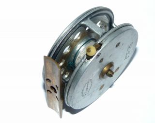 Percy Wadham’s ‘The Test’,  2 ¾” alloy trout fly reel rare size and model for. 3