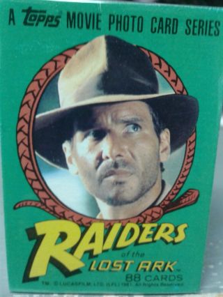 1981 Topps Raiders Of The Lost Ark Complete Set 1 - 88 (6008)