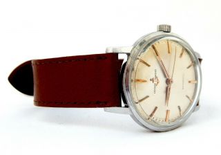 Vintage Watch Ulysse Nardin Automatic Cal.  N73 Stainless Steel 35mm Men 1965c