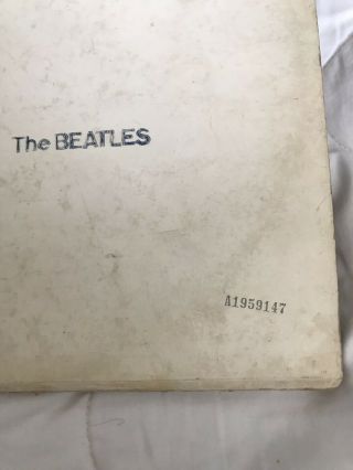 Vintage - The Beatles White Album Vinyl 2