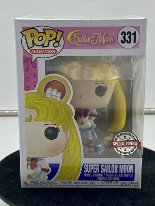 Funko Pop Sailor Moon Sailor Moon 331 Special Edition Near