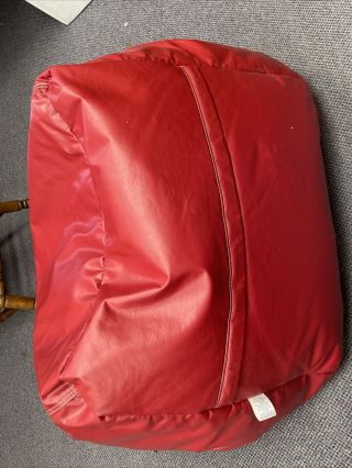 Vintage Yuengling Red Bean Bag Chair For Boats - Ocean Tamer Marine - Grade Vinyl 3