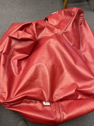 Vintage Yuengling Red Bean Bag Chair For Boats - Ocean Tamer Marine - Grade Vinyl 5