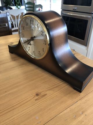 Antique Junghans German Westminster Mantle Clock Vtg Chiming Chime 4