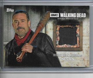 2017 Topps The Walking Dead Season 6 Relics Jeffrey Dean Morgan As Negan