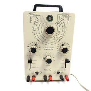 Vintage Heathkit It - 28 Capacitor Checker Tester Audio Equipment As - Is
