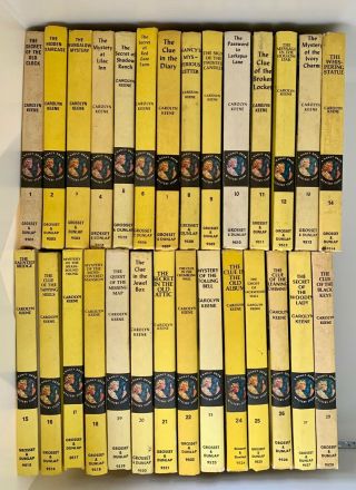 Complete Set Of 56 Vintage Matte Cover Nancy Drew Books