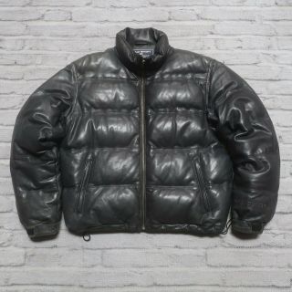 Vintage Polo Sport Ralph Lauren Quilted Down Puffer Jacket Size L Sportsman 90s
