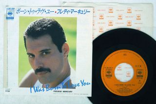 Freddie Mercury I Was Born To Love You Cbs/sony 07sp 886 Japan Promo Vinyl 7