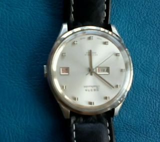 DESTA instructor Vintage Men ' s Watch 25 Jewels Incabloc Swiss Automatic VeryRare 4