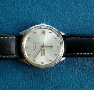 DESTA instructor Vintage Men ' s Watch 25 Jewels Incabloc Swiss Automatic VeryRare 5