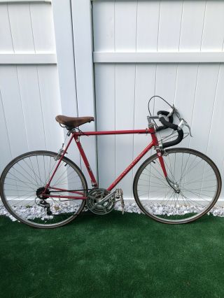 Vintage Schwinn Sports Tourer 24 In.  Bicycle Cinelli Nermar Survivor Bike Red